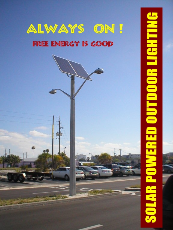 Solar and Outdoor Street Lighting, LED/Induction